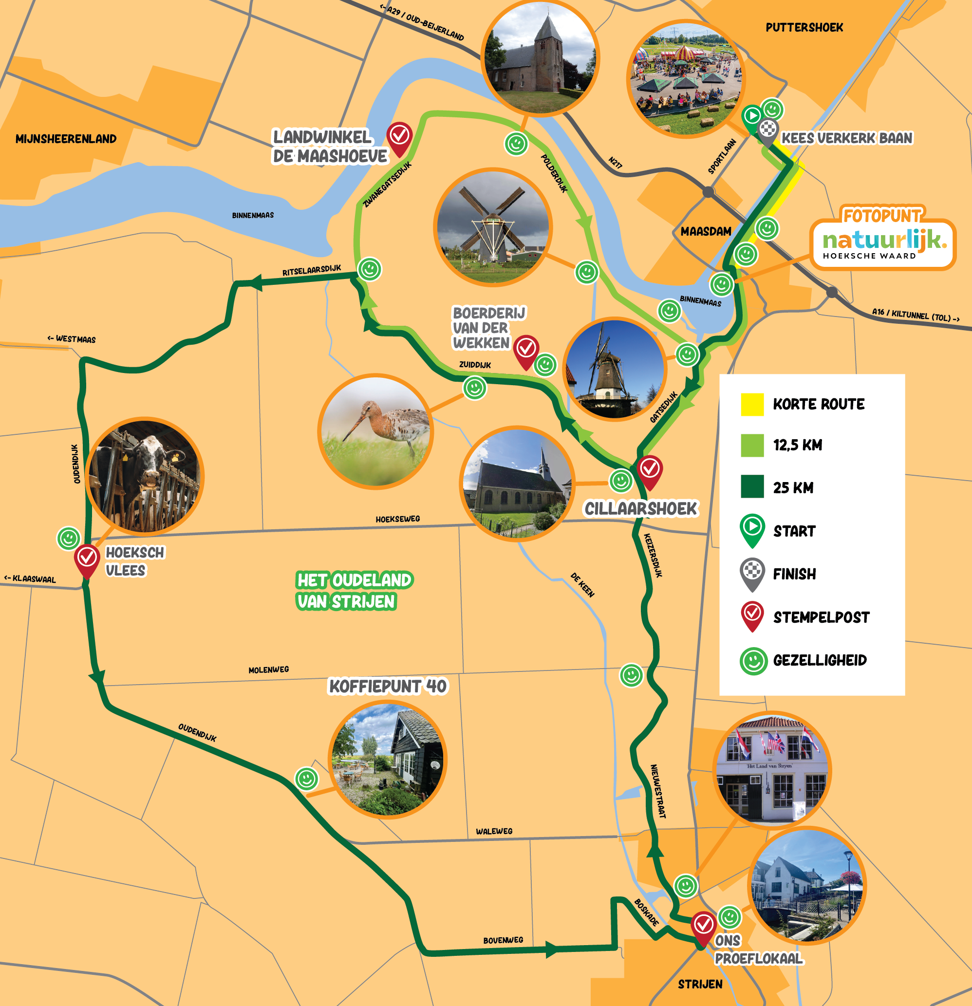 route 2025 wandel feest hoeksche waard